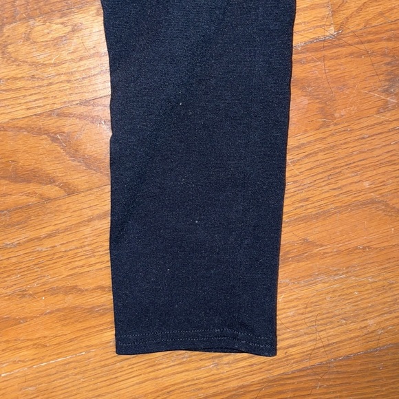 38in long black degree work leggings pants jeggings - Picture 3 of 4